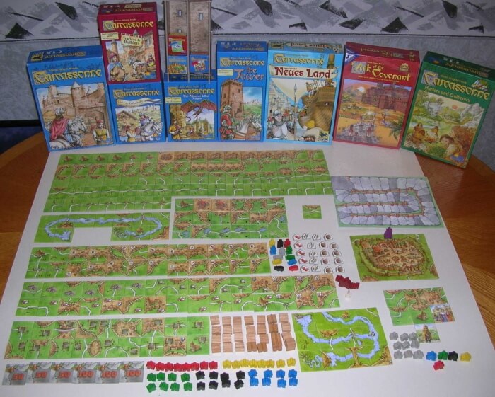 Carcassonne and expansions
