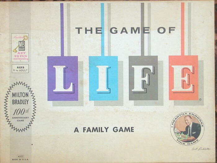 Game of Life 1960 box cover