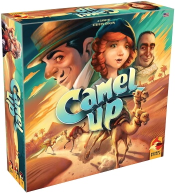 Camel up board game box cover