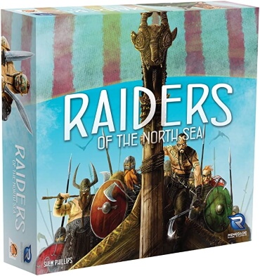 Raiders of the North Sea board game box cover