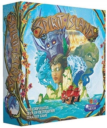 Spirit Island board game box cover