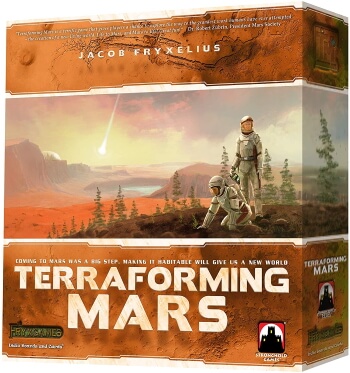 Terraforming Mars board game box cover