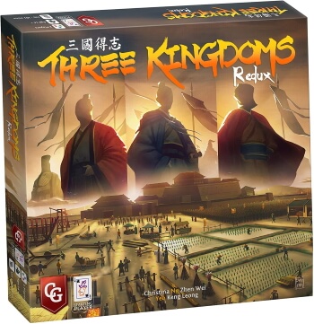 Three Kingdoms Redux board game box