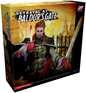 Betrayal at Baldurs Gate board game box cover