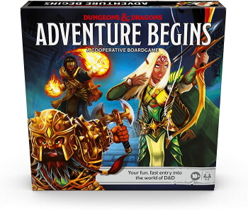 Dungeons & Dragons Adventure Begins box cover