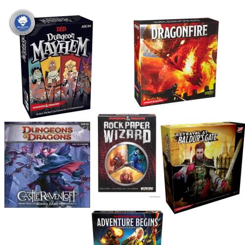 Dungeons & Dragons collection of board games