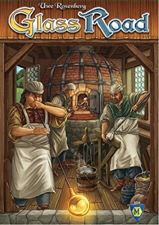 Glass Road board game box cover