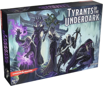 Tyrants of the Underdark board game box cover