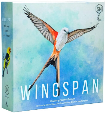 Wingspan board game box cover