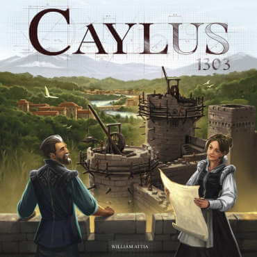 Caylus 1303 board game box cover