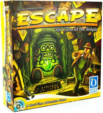 Escape The Curse of the Temple board game box cover