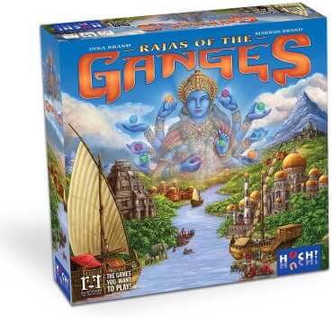 Rajas of The Ganges Board Game box cover