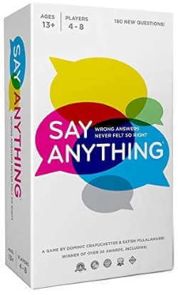 Say Anything party game box cover