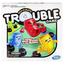 Trouble board game box cover