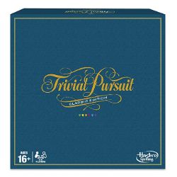 Trivial pursuit game box cover