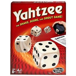 Yahtzee game box cover