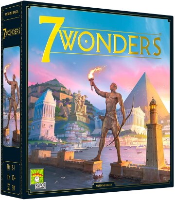 7 wonders game box cover