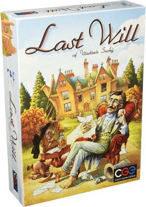 Last Will board game box cover