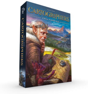 Cartographers board game box cover 