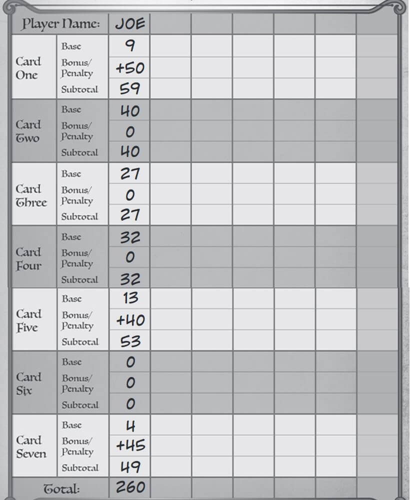 Fantasy Realms Rules & How To Play Instructions