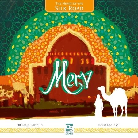 Merv the heart of the silk road board game box cover