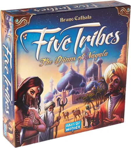 Five Tribes board game box cover