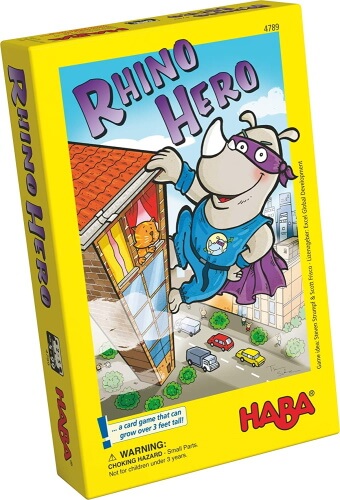 HABA Rhino Hero A Heroic Stacking Card Game for Ages 5 and Up