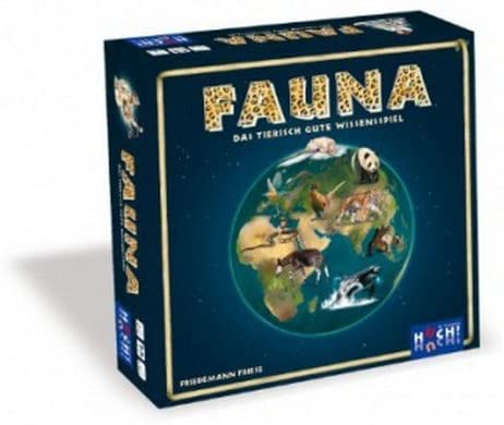 Fauna trivia board game box cover