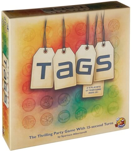 TAGS Trivia and Party Game box cover